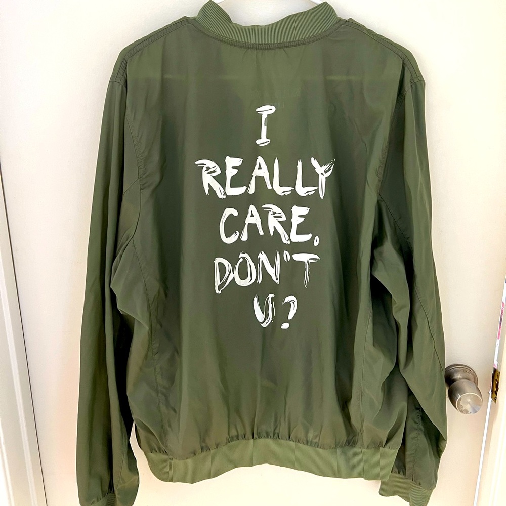 Wildfang social justice bomber jacket